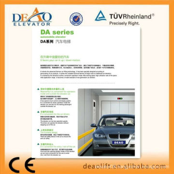 Durable Car Elevator with Two Operation Panels